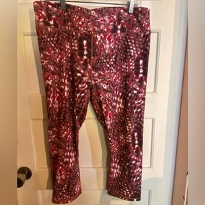 Justfab active, capri leggings, sizeXL, new without tags